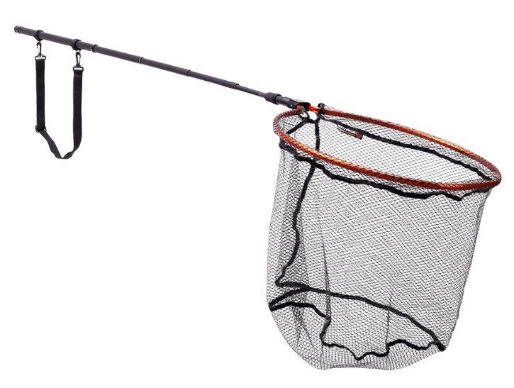 Retractable Fishing Net with Three Section Design Fast and Easy to