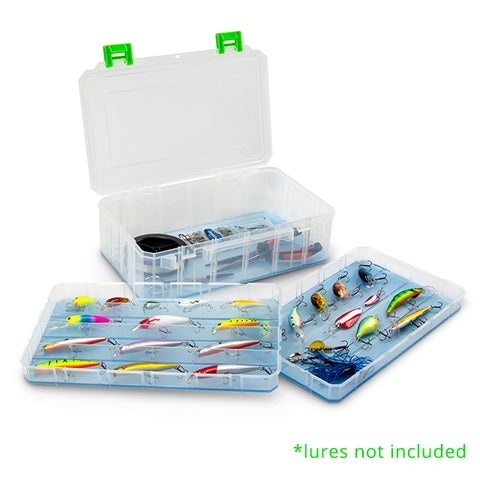 Lure Lock 3 in 1 Deep Box with Trays & TakLogic Technology from Predator  Tackle.co.uk