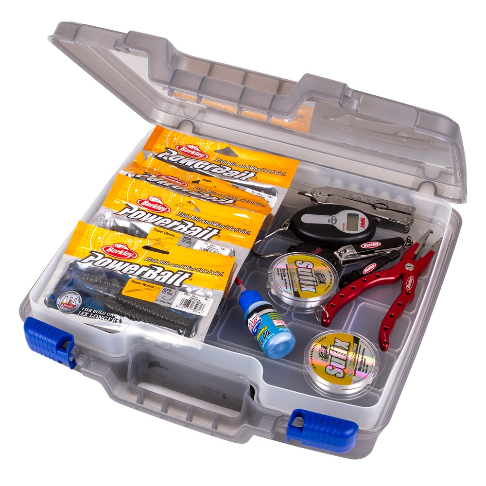 flambeau top load soft tackle box with zerust Outdoors: Fishing slotted PVC skins so they dont get tangled together Flambeau Zerust Front Loader Tackle