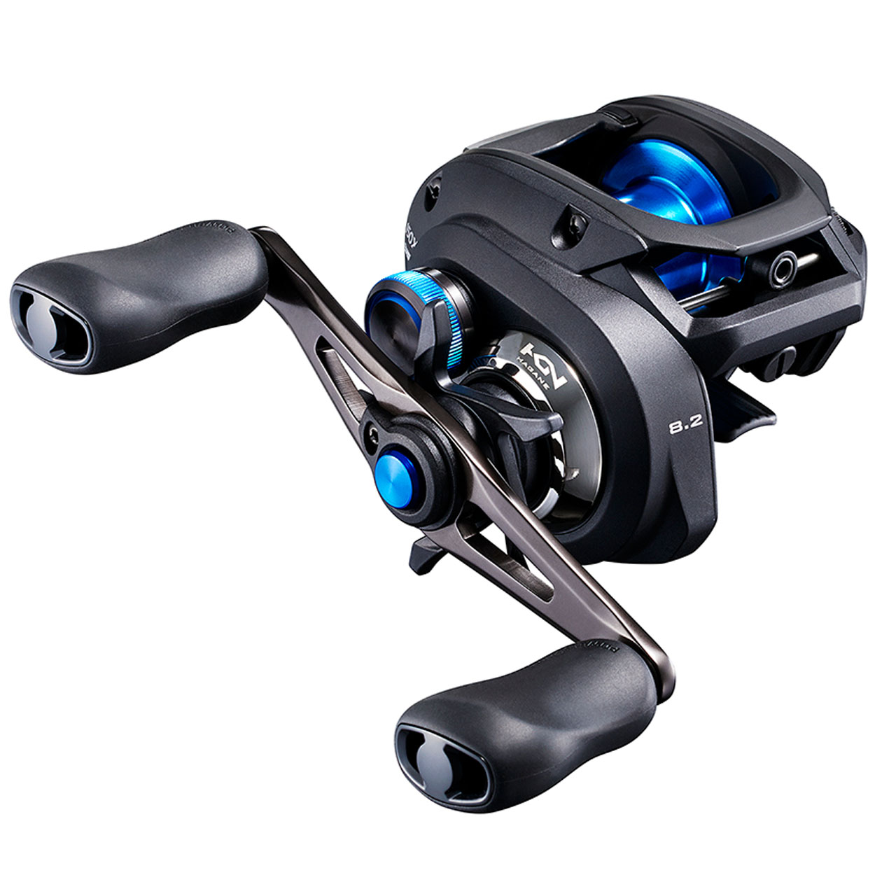 (8.5:1, 151 - Left Hand - Extra High Gear) - Shimano CURADO DC, LowProfile Baitcasting Freshwater Fishing Reel Mikado Jaws 151 Left Hand Baitcaster Fishing Reel