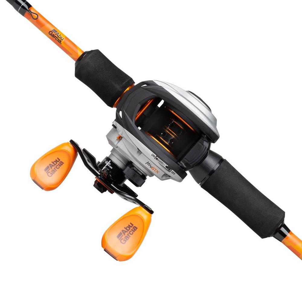 abu garcia baitcaster combo uk MAX PIKE Baitcast - Pike Fishing Rod & Reel Combo ergonomic bent handle and star Abu Garcia Black Max Baitcast