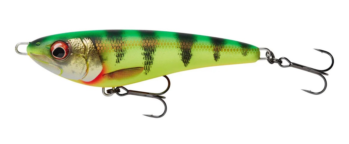 firetiger pattern on fishing lures Articulated Topwater Musky Fly  Loud Surface for Aggressive Fish The unique action of the Flicker Shad creates a flickering movement that imitates a fleeing baitfish FIRETIGER TUNGSTEN FEATHER JIG