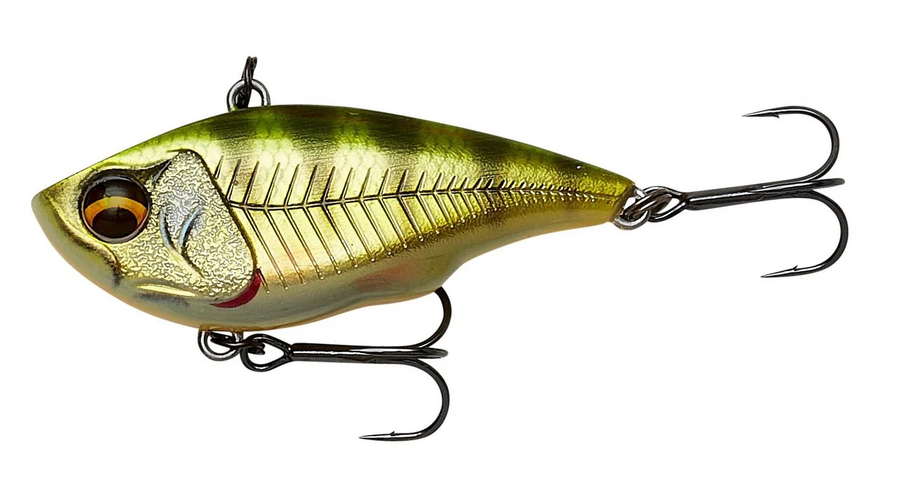 2 Leurres Savage Gear TPE Soft Vibes 66 - Perchoir Jaune - 2 1/2 Pouces - Neufs