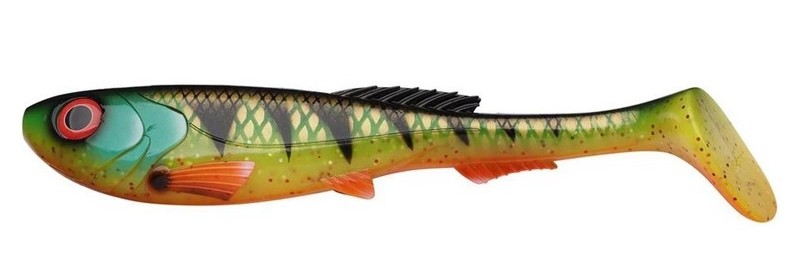 Abu Garcia Beast Twin Tail - Esca morbida tipo Swimbait per la pesca del luccio al Bigbait