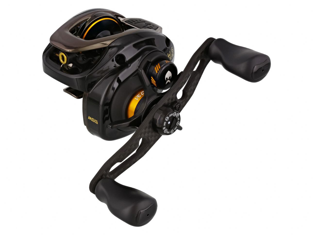 Westin W6 HSG Baitcasting Reels Stealth Gold from