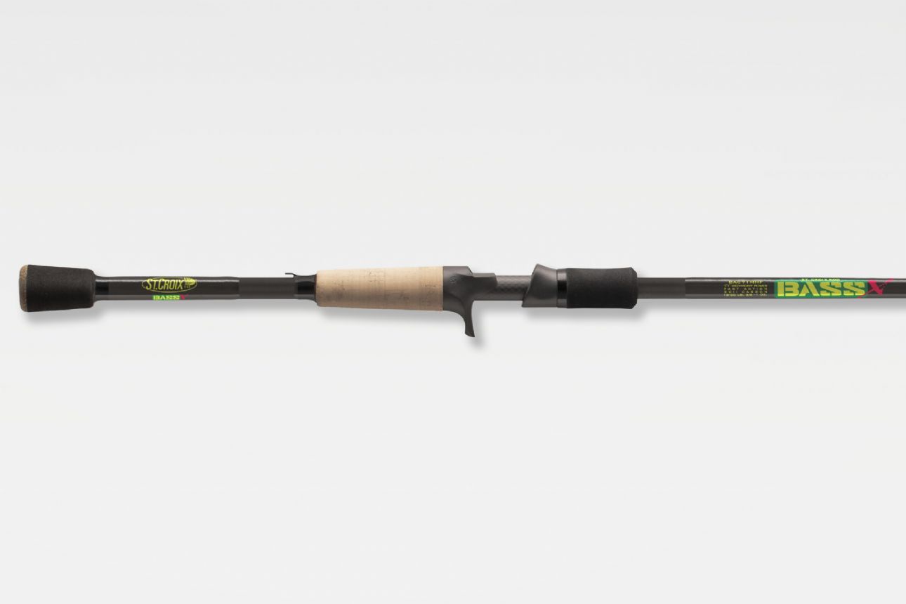 St Croix Bass X Bait Casting Rod BAC68MXF 7-17.7g from